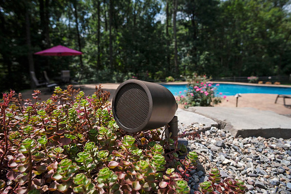 outdoor speaker pool