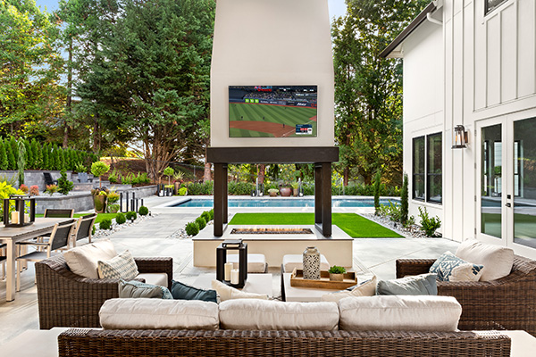 outdoor tv patio