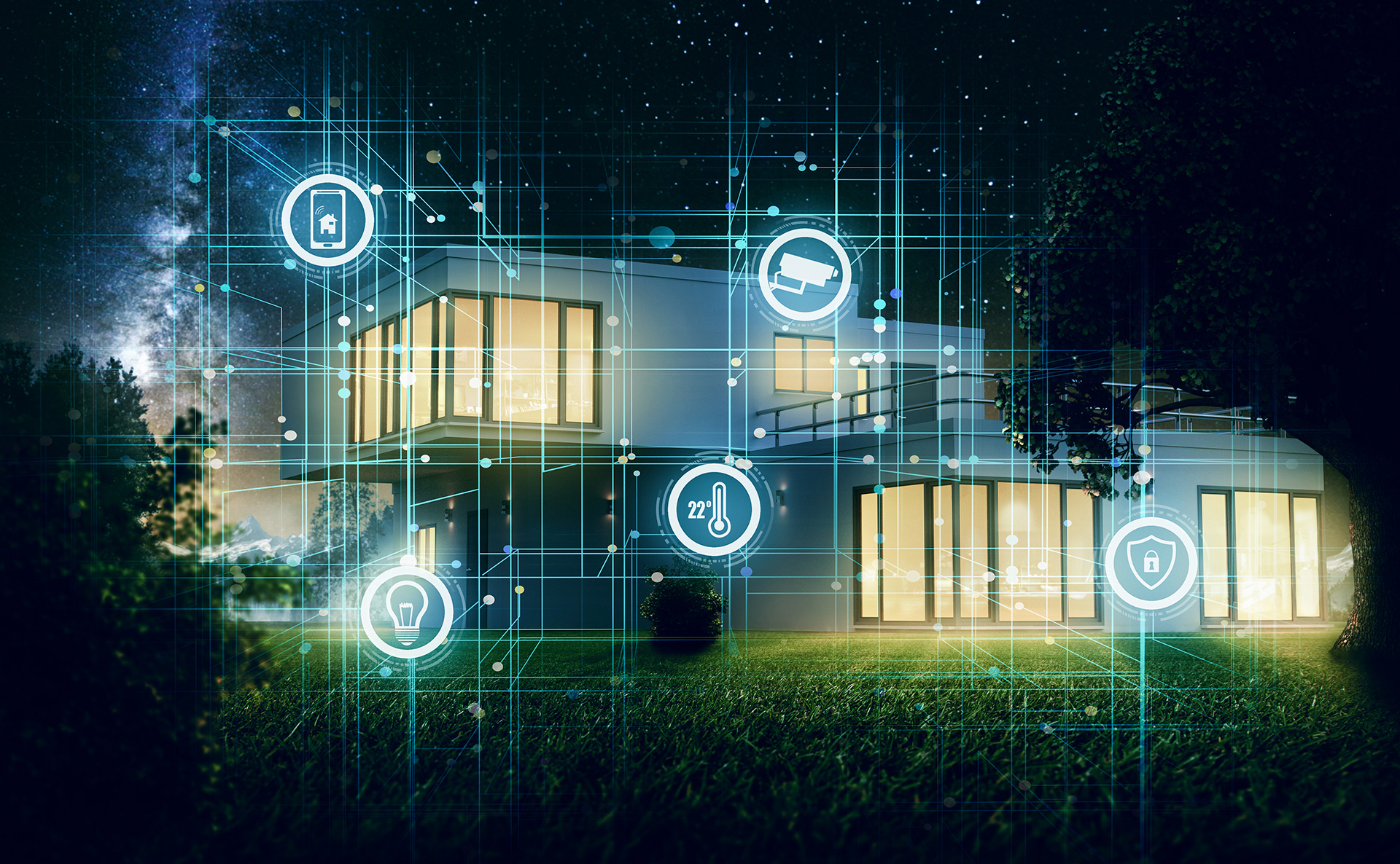 connected-house-slider Transform Your Space with Smart Home Technology | Halton Smart Tech